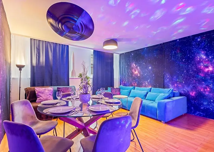 Milky Way - Unique Universe Space Design - Gym - Parking *