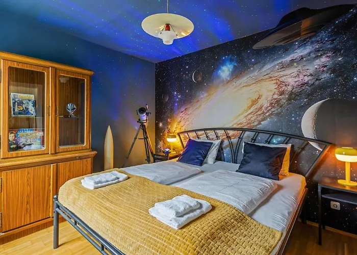 Milky Way - Unique Universe Space Design - Gym - Parking